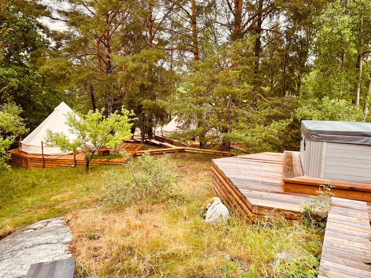 Tent Delhi A B&B In A Luxury Glamping Style Mariefred Buitenkant foto