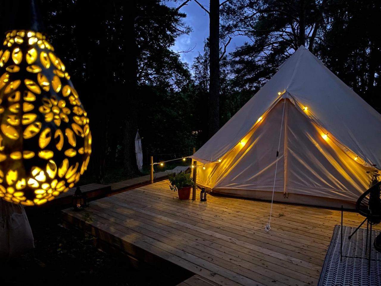 Tent Delhi A B&B In A Luxury Glamping Style Mariefred Buitenkant foto
